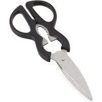 Leifheit Kochbesteck-Set Haushaltsschere, Rostfreie Edelstahlklingen, ergonomischer Griff, multifunktional