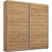 OTTO home Schwebetürenschrank Kleiderschrank Schrank Garderobe Schlafzimmerschrank THANOS (3 verschiedene Ausstattungen BASIC/CLASSIC/PREMIUM (inkl. SOFT-CLOSE) Optional mit Spiegel, Metall-Griffleisten alufarben MADE IN GERMANY