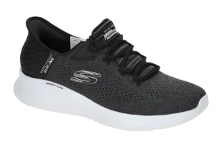 Skechers 150012 BKW Damen Sneaker Schwarz/Wei? Air Cooled Memory Foam