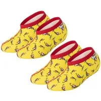 TippTexx 24 Socken 2 Paar Stiefelsocken 100% Baumwolle Gummistiefelsocken Nässeschutz