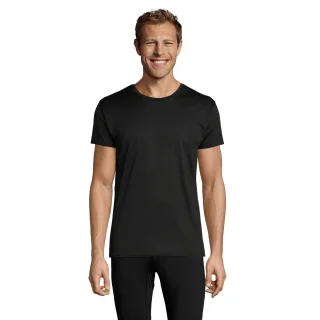 SOLS - "Sprint" T-Shirt für Herren/Damen Unisex (Schwarz)