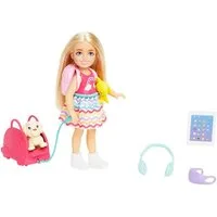 Mattel® Spielwelt Mattel HJY17-Barbie-Family & Friends-Club Chelsea Puppe, Hund & ZubehÃ