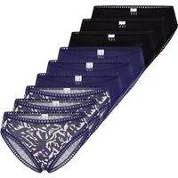 sloggi Midislip 9er Pack GO Crush (Spar-Set, 9-St) Slip - Baumwolle - Atmungsaktiv - Komfortabel und atmungsaktiv