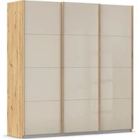 OTTO home Schwebetürenschrank Kleiderschrank Schrank Garderobe AGORDO mit Glasfront (Breiten 203/271/315/360 cm, Höhen 210/229 cm) durchdachte Innenausstattung, in 4 Breiten und 2 Höhen MADE IN GERMANY