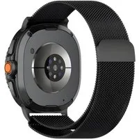 SmartUP Smartwatch-Armband für Samsung Galaxy Watch 8 / 8 Classic Milanese Edelstahl Ersatzband, stufenlos einstellbar, rostfreier Edelstahl