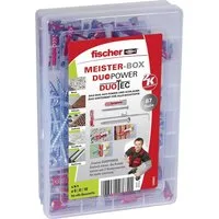fischer Schrauben- und Dübel-Set Fischer Meister-Box DuoPower/DuoTec - 87 Stück