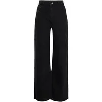 pieces Weite Jeans Selma (1-tlg) Plain/ohne Details