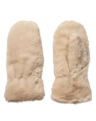 Nümph - NUDIXIE MITTENS gray morn - Gr. - One Size