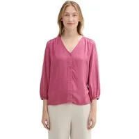 TOM TAILOR Klassische Bluse in Melange-Optik