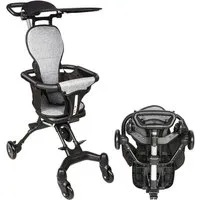 JEOBEST Kinder-Buggy Kinderwagen 2 in 1 Komplettset Buggy von Geburt, Zusammenklappen, Geräumiger Sitz, Schwenkbare Vorderräder