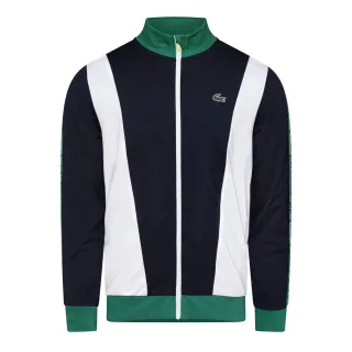 Lacoste - Trainingsjacke für Herren (Marine/Weiß/Grün)