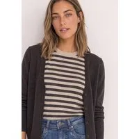 STREET ONE Cardigan mit V-Neck und Knopfleiste