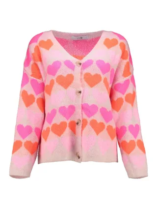 HaILYS - LS A CD Sa44nna beige/pink heart - Gr. - S/M