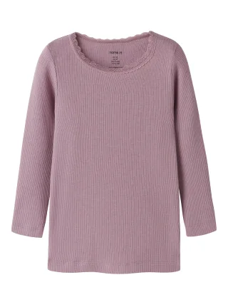 NAME IT - NMFKAB LS TOP NOOS Lilas - Gr. - 110