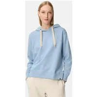 camel active Hoodie aus reiner Baumwolle Langarm