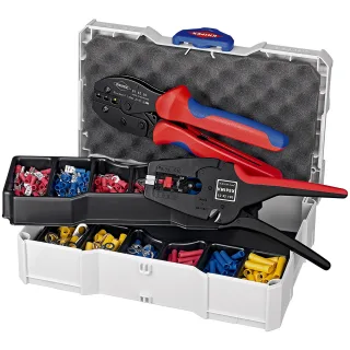 KNIPEX Crimp-Sortiment für Kabelverbinder 265 mm - 979022