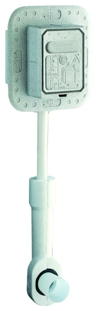 GROHE WC-Druckspüler 37157 Wandeinbau DN20 für Niederdruck mit Vorabsperrung 37157000