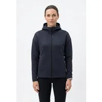 Jack Wolfskin Fleecejacke MOGARI HOODED FZ W mit Kapuze, atmungsaktiv, leicht, pflegeleicht, schnell trocknend