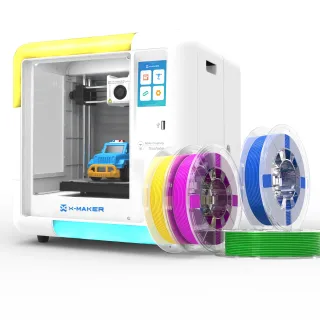 [EU Direct]AOSEED X-MAKER Children's 3D Printer High Precision 0.1/0.05mm Ultra Silent Wireless Smart One-Press Printing