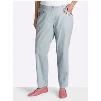 Sheego Jerseyhose Chinohose normal