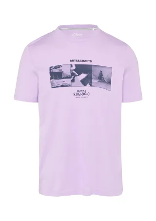 s.Oliver - T-Shirt lila - Gr. - M