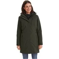 Killtec Parka KOW 165 WMN PRK Wasser- und winddichter Parka mit Teddyfleece und abnehmbarer Kapuze