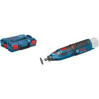 Akku-Rotationswerkzeug GRO 12V-35 Professional, Multifunktions-Werkzeug blau/schwarz, ohne Akku und Ladegerät, in L-BOXX
