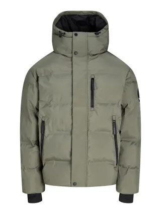 JACK&JONES - JCOTRACE ALPHA PUFFER JACKET Dusty Olive - Gr. - L