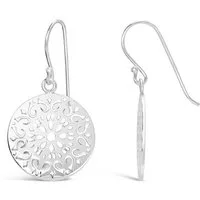Ars-Argenti Paar Ohrhänger Anmutige Boho-Design Ohrringe-925 Sterling Silber-18K vergoldet (inkl. Schmuckbox), 925 Sterling Silber, Hypoallergen, Wasserfest, Nickelfrei