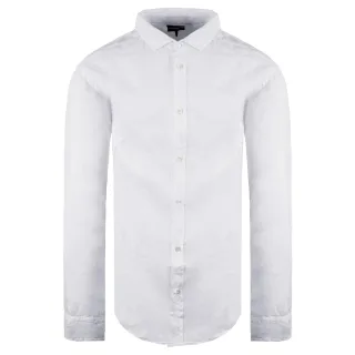 Emporio Armani Maßgeschneiderte Herren Bluse in Off-White