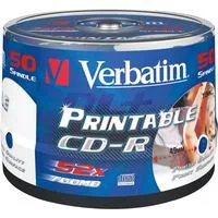 CD-R 700 MB, CD-Rohlinge 52fach, 50 Stück