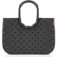 REISENTHEL® Einkaufsshopper loopshopper L frame glossy dots black