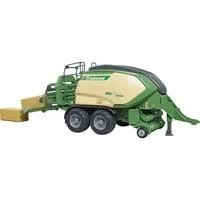Krone Big Pack 1290HDP VC, Modellfahrzeug grün, mit 2 Quaderballen