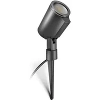 steinel Gartenstrahler Steinel Strahler Spot Garden Anthrazit mit, Inkl. Leuchtmittel, Dimmbar nicht Smart Home-fähig ohne Bewegungsmelder