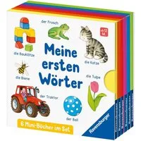 Meine ersten Wörter: 6 Mini-Bücher im Set / Ina Milk, 6 Mini-Bücher im Set