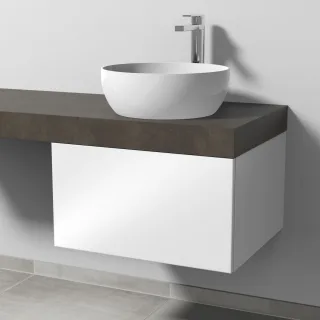 Sanipa Waschtischunterbau mit Auszug 2morrow (P2321) 340x600x520 Weiß-Glanz, P232178 P232178
