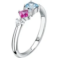 CHRIST Silberring CHRIST Damen-Ring 925er Silber, recycelt Zirkonia, Zirkonia