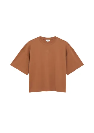 s.Oliver - T-Shirt braun - Gr. - 40