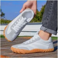 HUSK'SWARE Barfußschuh (Unisex Barfußschuhe für Paare, breite Zehenbox, leichte Freizeitschuhe, Unisex Barfußschuhe für Paare, breite Zehenbox, leichte Freizeitschuhe) rutschfeste Wanderschuhe, Fitnessschuhe für Alltag und Outdoor