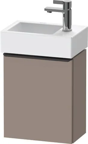 Duravit D-Neo Waschtischunterbau wandhängend Basalt Matt 364x222x440 mm - DE4218RBD430000 DE4218RBD430000