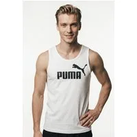 PUMA Tanktop ESS NO 1 LOGO TANK Regular Fit, ärmellos, mit Rundhalsausschnitt, mit Gummiprint