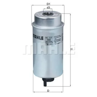 Mahle Kraftstofffilter Ford Transit 2,0 2,2 2,4 D