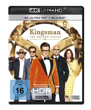 Kingsman - The Golden Circle (4K Ultra-HD) [Blu-ray]