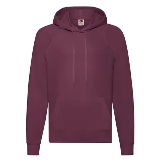 Fruit of the Loom - Hoodie zum Überziehen für Herren (Burgunderrot)