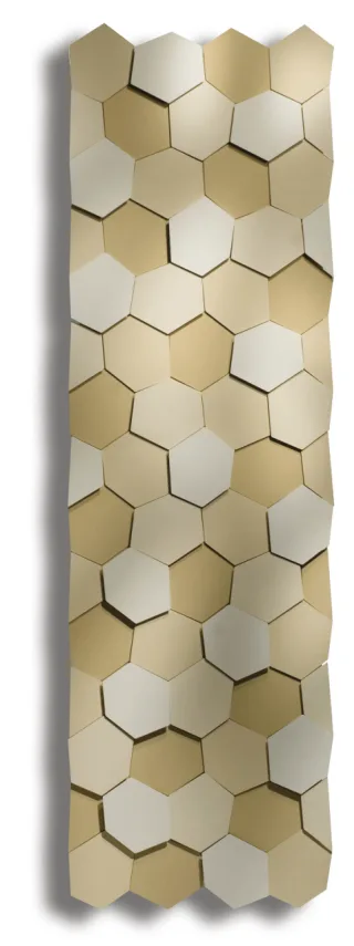 Caleido honey einlagig Badheizkörper B: 650 mm x H: 2200 mm FHONE2200-1013