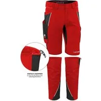 Qualitex Workwear Arbeitsshorts TOP-BUNDLE Shorts IRON + Beinverlängerung - Lyocell, Cordura & Stretch (2-tlg) modern kurze Arbeitshose - 13 Taschen - Strapazierfähig - Atmungsaktiv