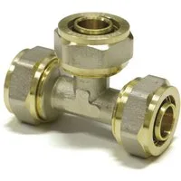 PipeTec Deutschland Gewindefitting, Pipetec Schraubfitting-T-Stück Mittelabgang