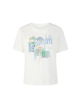 Marc Cain Sports - Locker geschnittenes Baumwollshirt off-white - Gr. - 42