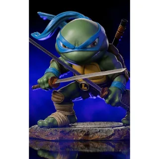 Iron Studios 84057 TMNT Leonardo Minico statuen Solide Mehrfarbig Standard