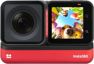 Insta360 ONE RS 4K Edition [48MP CMOS 1/2" 14" LCD Touch] schwarz
